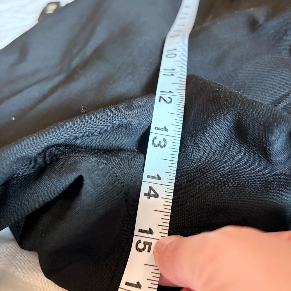 Theory Tall Demetria 2 Classic Suit Wool Black Tailored Pant Trousers, 6 - Picture 12 of 12